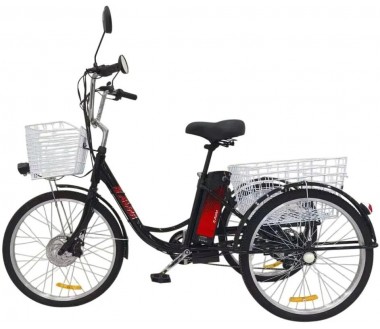 Электровелосипед AVM E-ALFA TRIKE 24