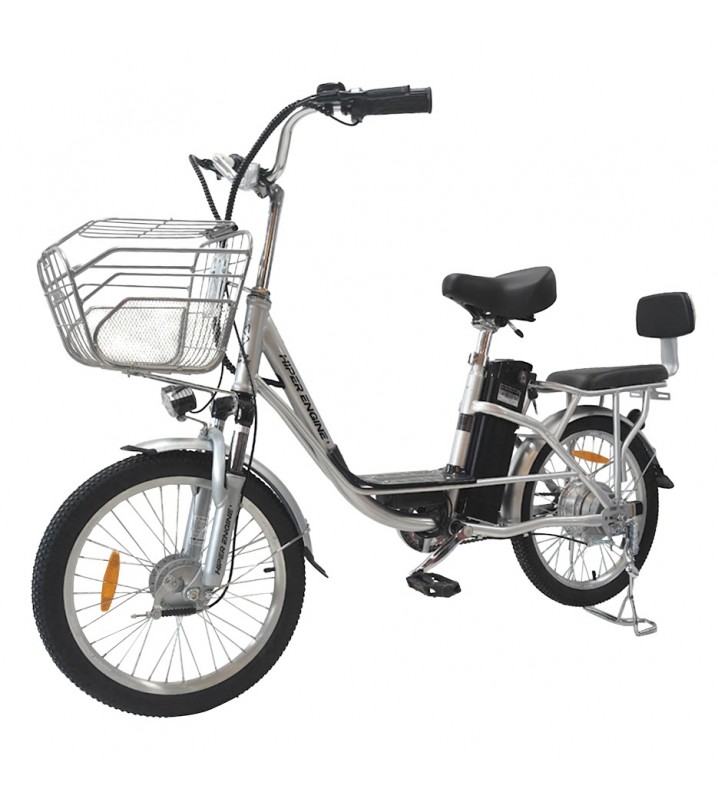 Электровелосипед HIPER ENGINE Nova D2 SILVER