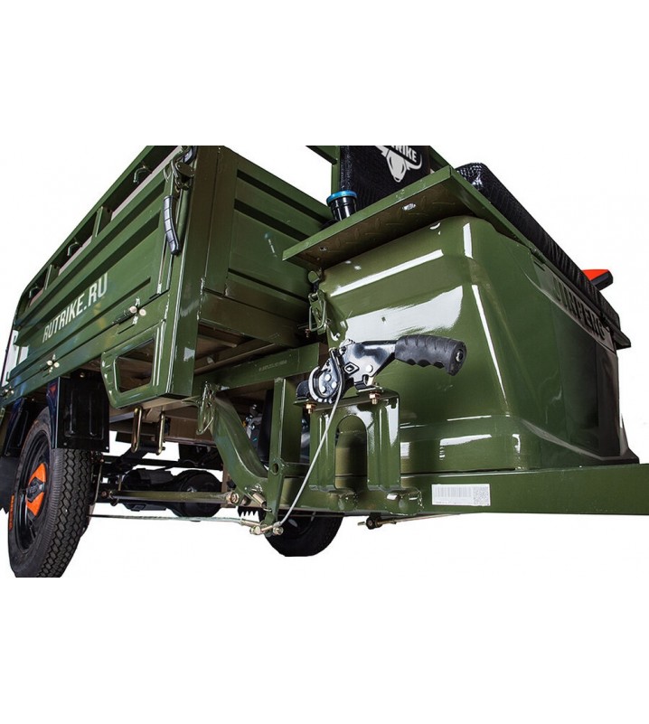 Грузовой электрический трицикл Rutrike Гибрид 